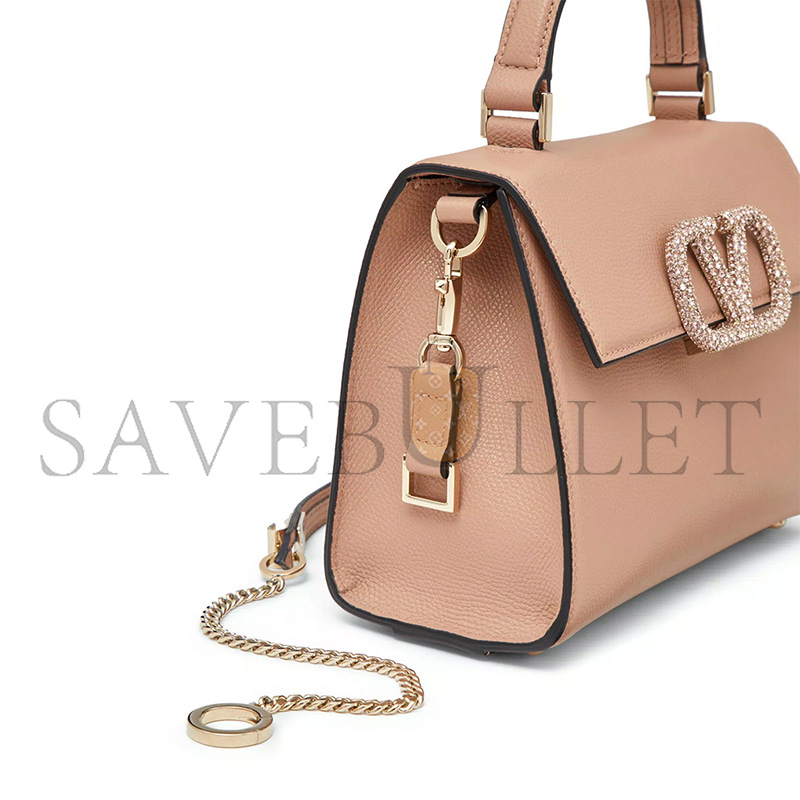 Va1e*ntin0 small vsling handbag with jewel embroidery 5w2b0f53yvv_kfj (22*17*9cm)